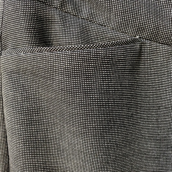 Black/cream tweed slacks White House Black Market Legacy fit size 6 perfect cons - Picture 4 of 7